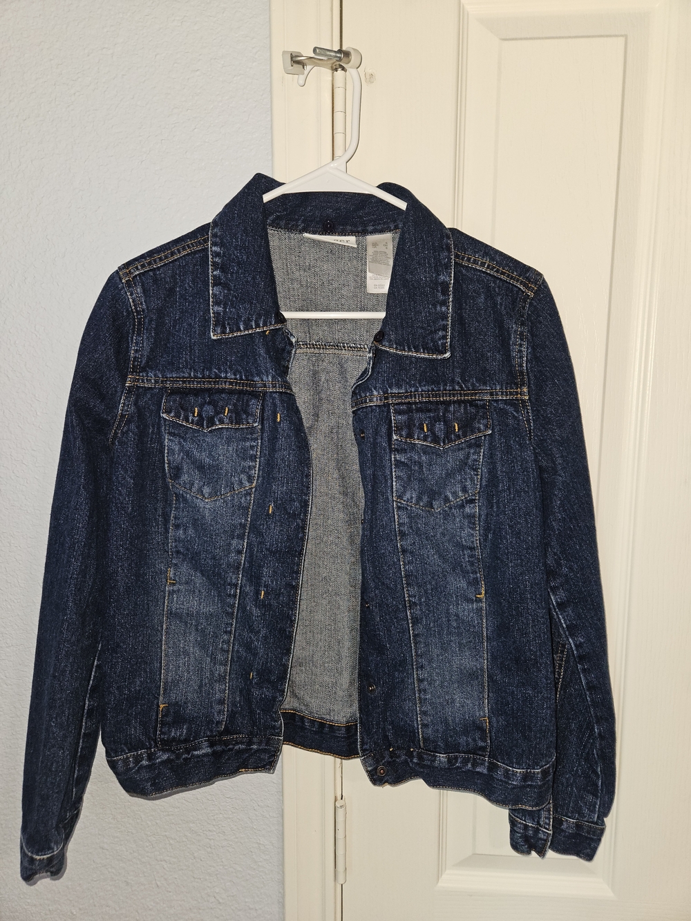 villager Dark Blue Denim Jacket